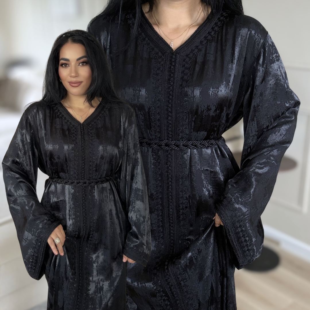 Caftan Kamkha – Zwa9 Lmaalam - Noir
