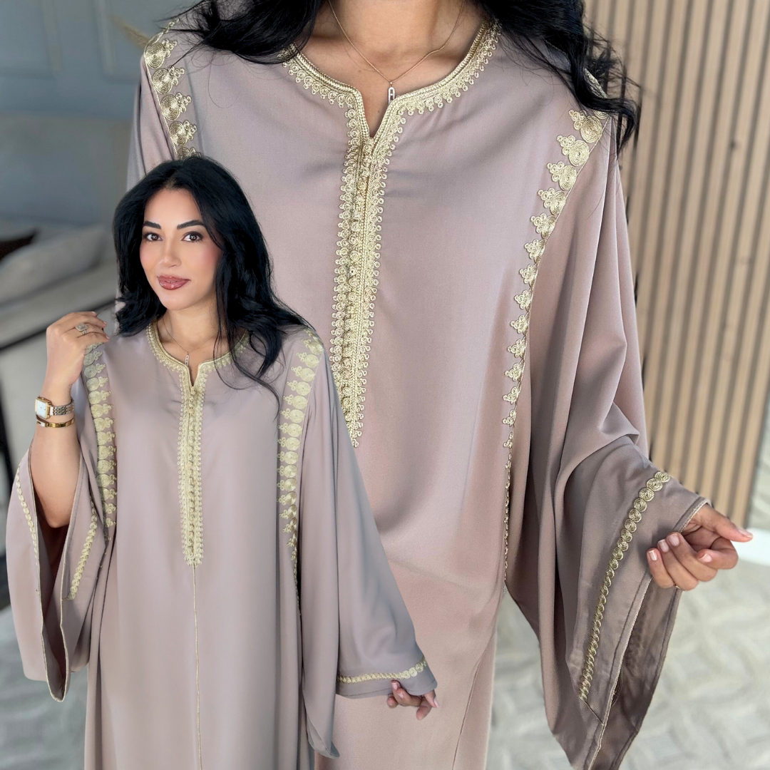 Gandoura Mekhzaniya en Crêpe de Soie ✨