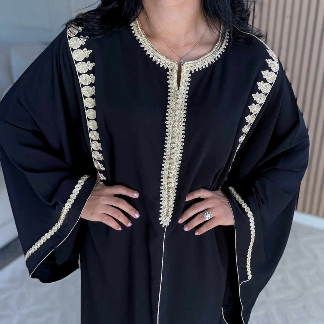 Gandoura Mekhzaniya en Crêpe de Soie ✨