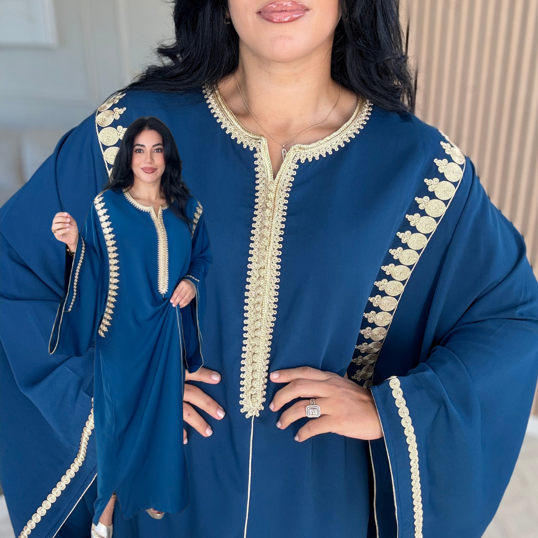 Gandoura Mekhzaniya en Crêpe de Soie ✨