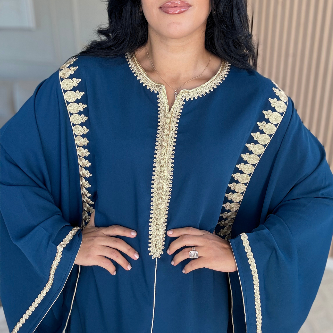 Gandoura Mekhzaniya en Crêpe de Soie ✨