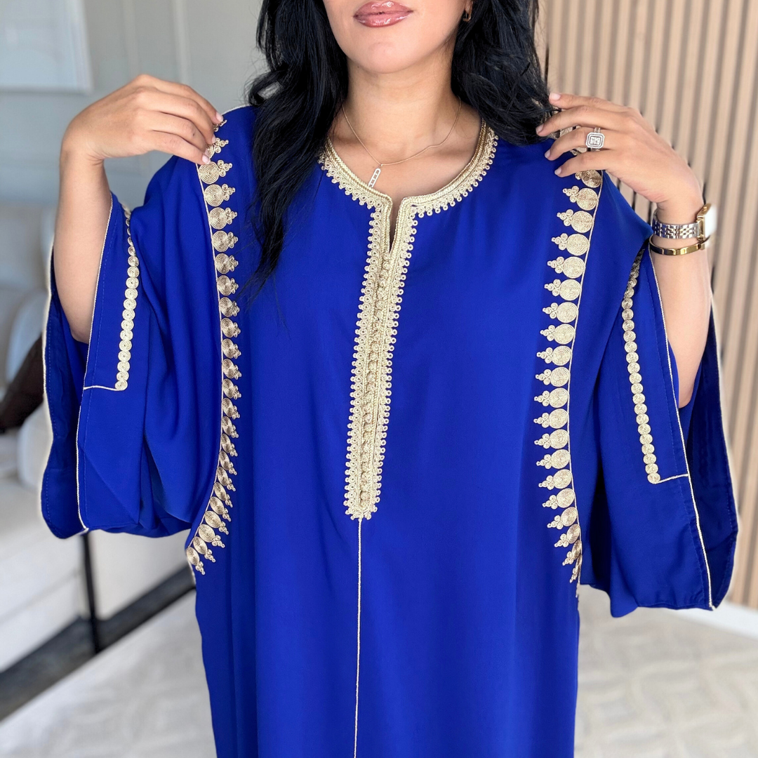 Gandoura Mekhzaniya en Crêpe de Soie ✨