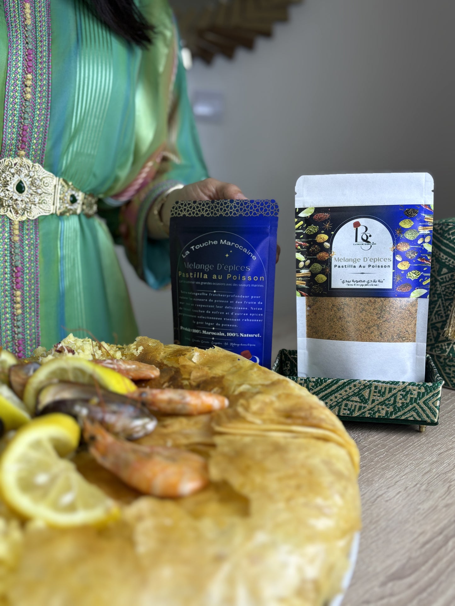 Mélange d’Épices pour Pastilla au Poisson