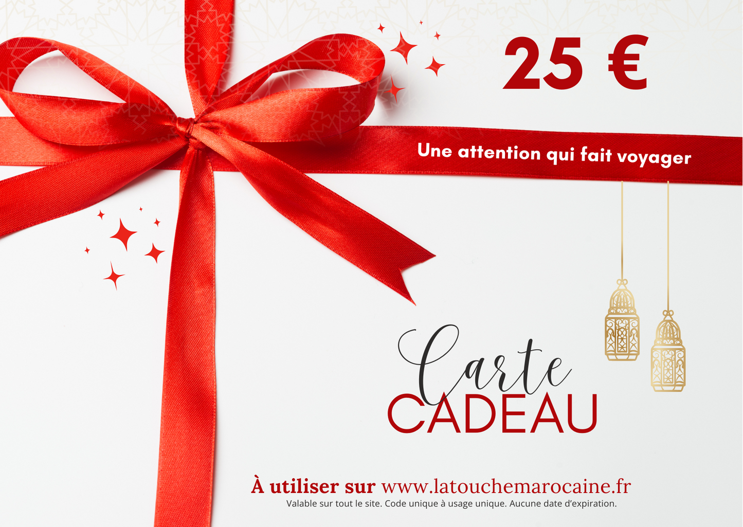 Carte Cadeau - La Touche Marocaine