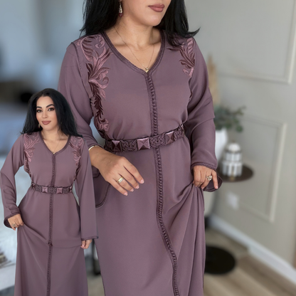 Caftan Crêpe de Soie – Tarz Rbati