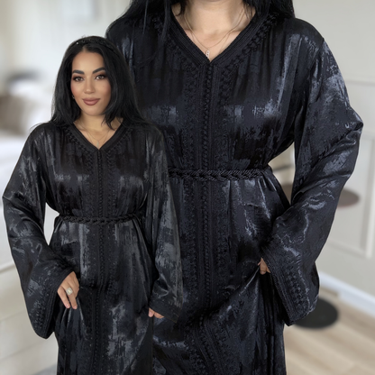 Caftan Kamkha – Zwa9 Lmaalam - Noir