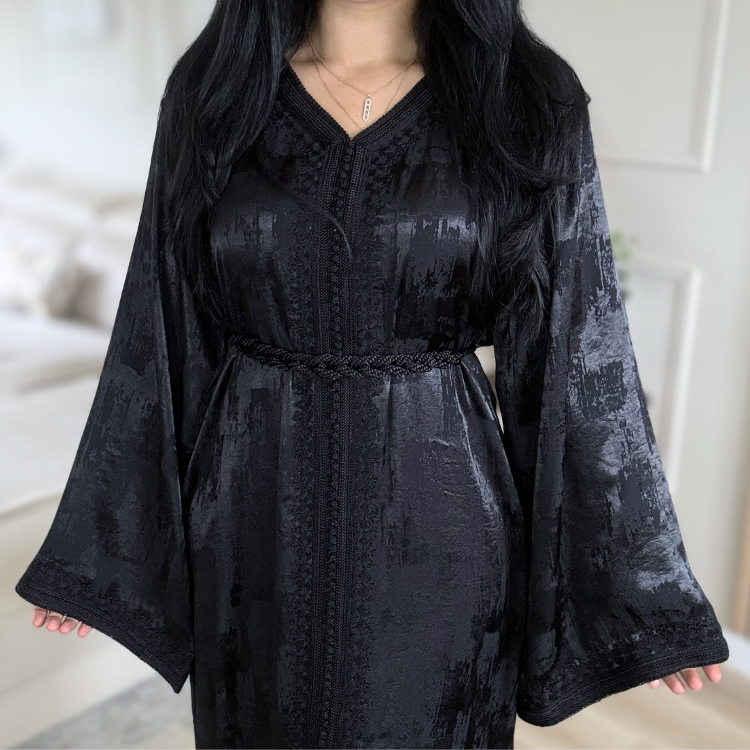 Caftan Kamkha – Zwa9 Lmaalam - Noir