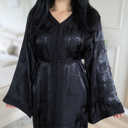 Caftan Kamkha – Zwa9 Lmaalam - Noir
