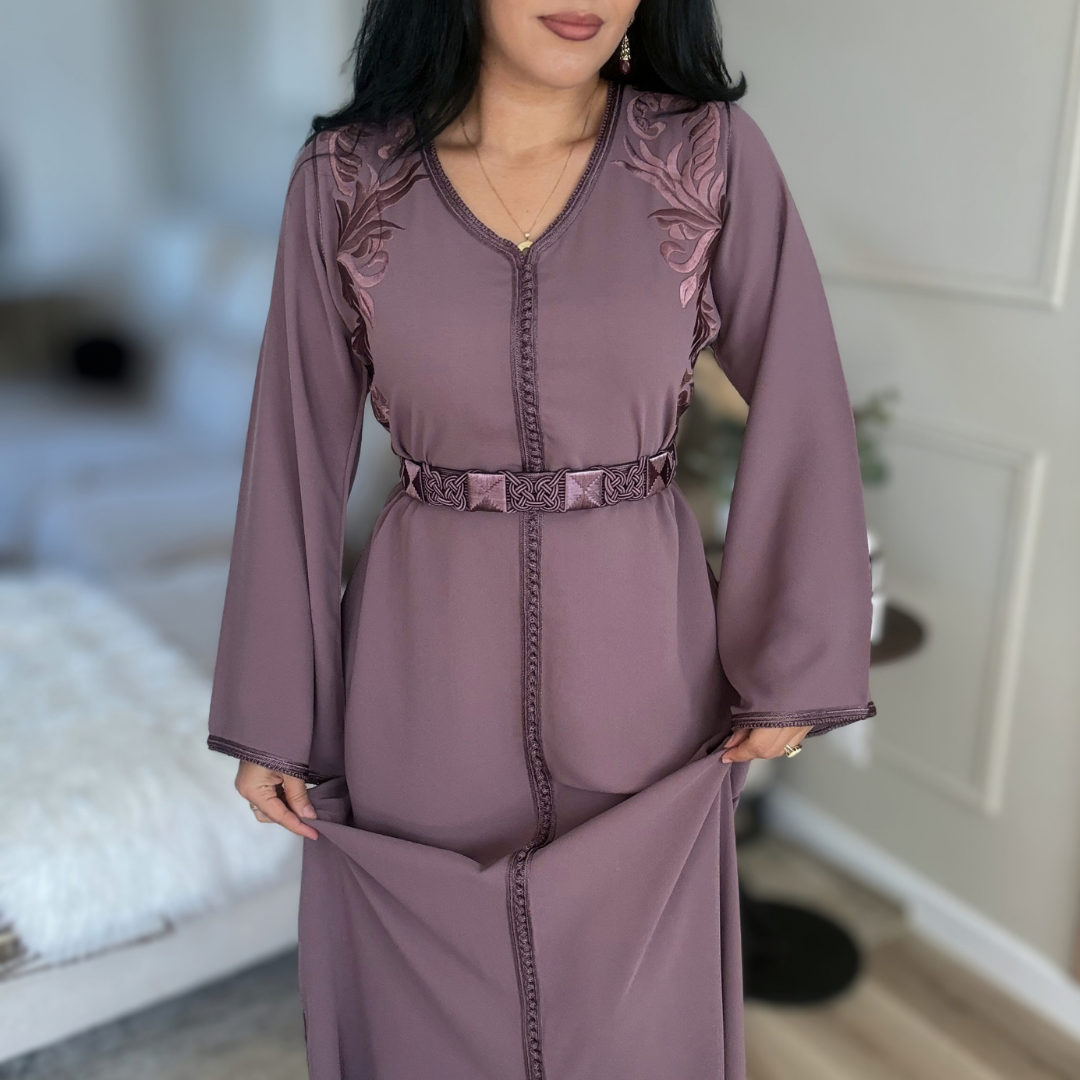 Caftan Crêpe de Soie – Tarz Rbati