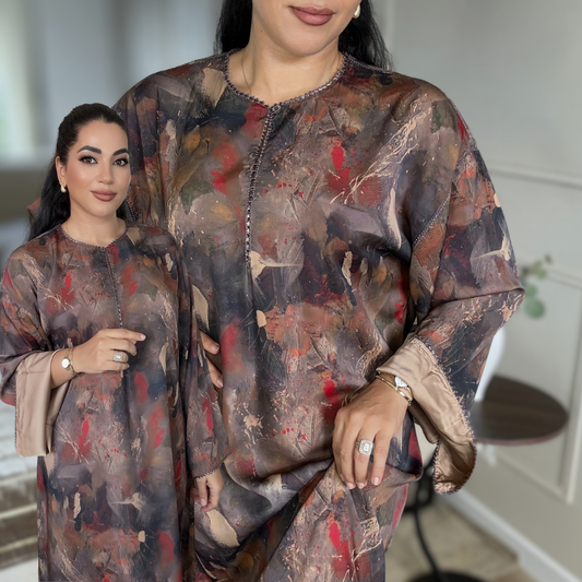 Caftan Makhzani – Randa & Imprimé Artistique