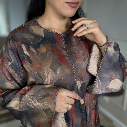 Caftan Makhzani – Randa & Imprimé Artistique