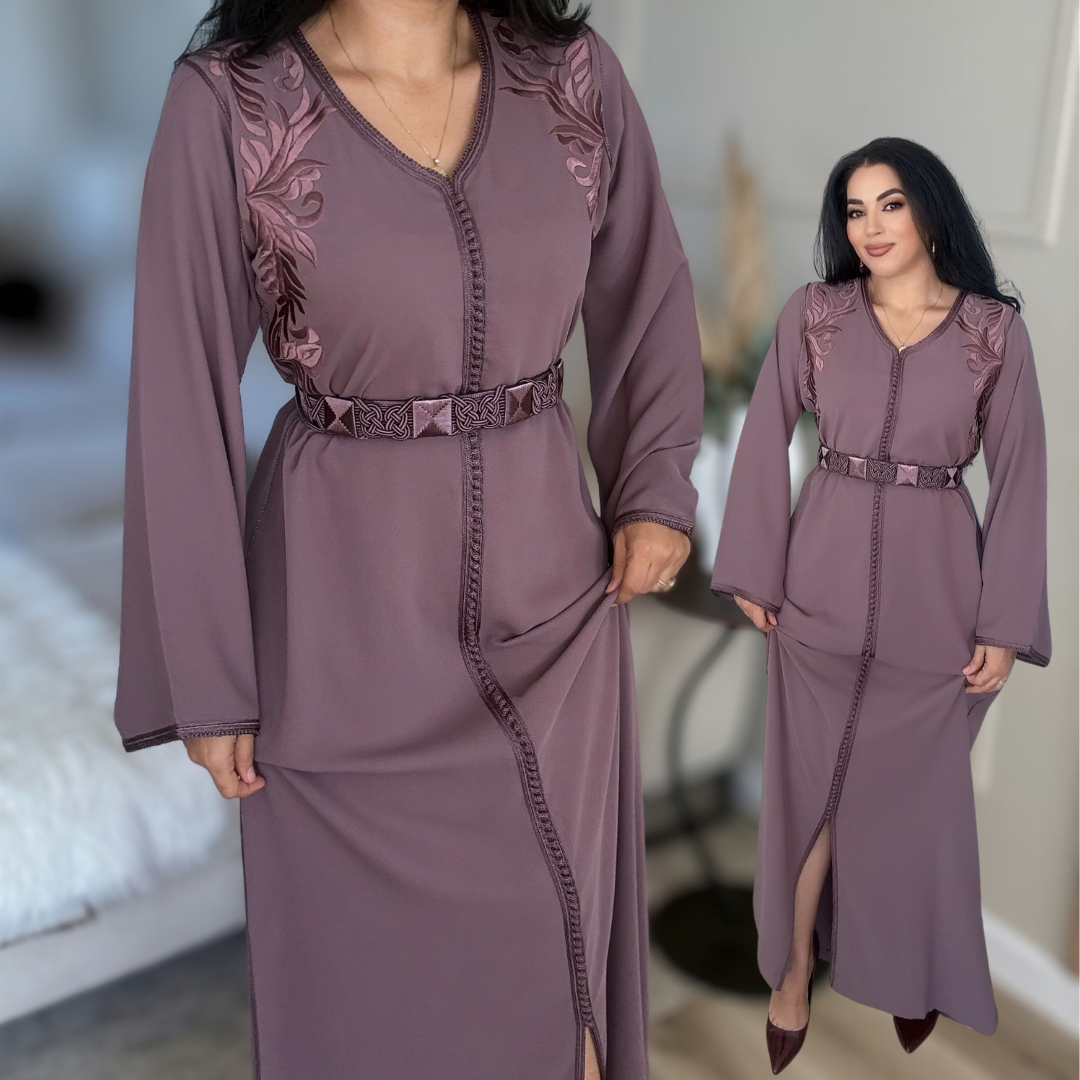 Caftan Crêpe de Soie – Tarz Rbati