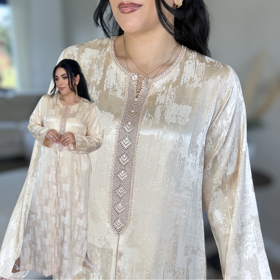 Qmiss Élégance Traditionnelle – Randa 100% Fait Main