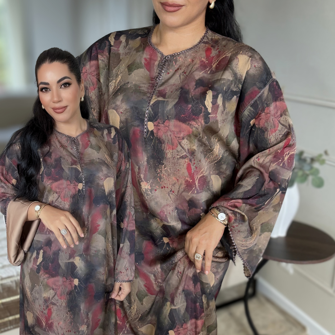 Caftan Makhzani – Randa & Imprimé Artistique