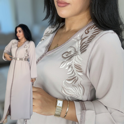 Caftan Crêpe de Soie – Tarz Rbati