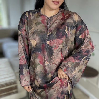 Caftan Makhzani – Randa & Imprimé Artistique