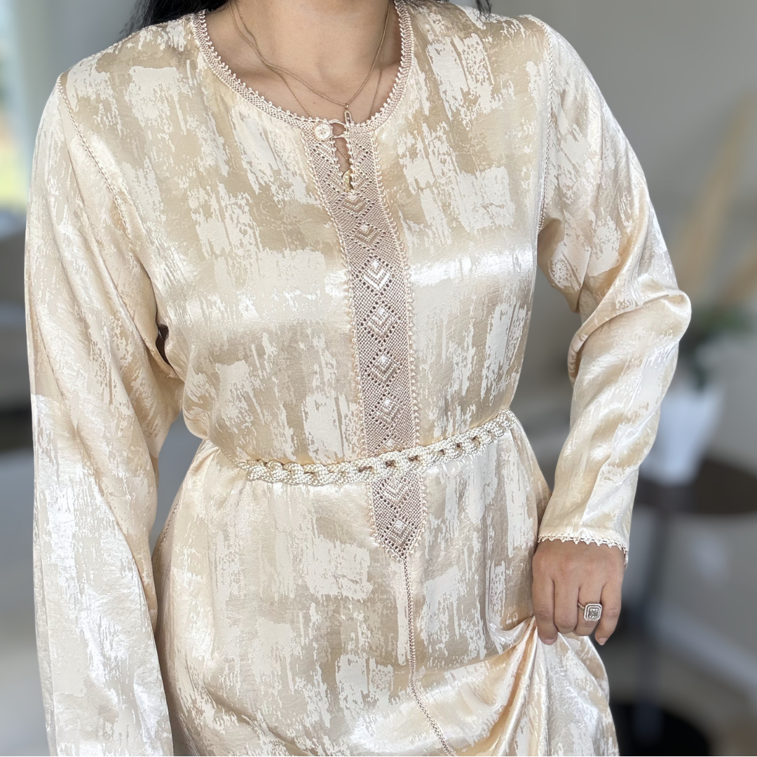 Qmiss Élégance Traditionnelle – Randa 100% Fait Main
