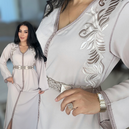 Caftan Crêpe de Soie – Tarz Rbati