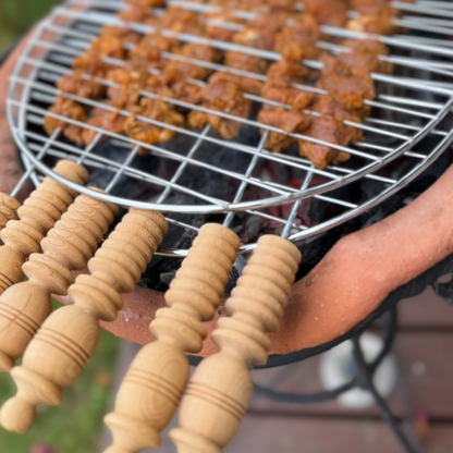 Brochettes Artisanales Marocaines – Fabrication à la main à Marrakech
