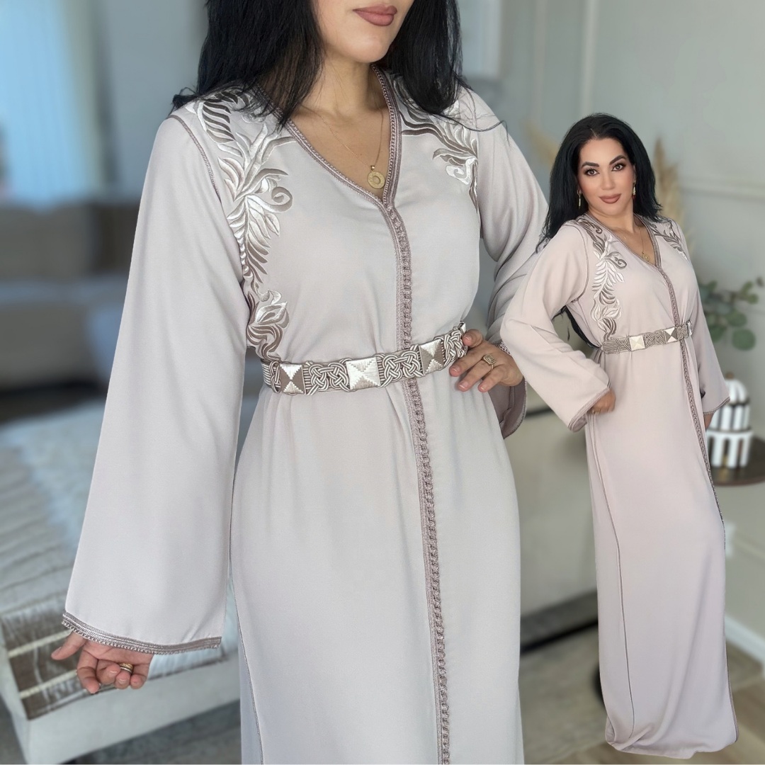 Caftan Crêpe de Soie – Tarz Rbati