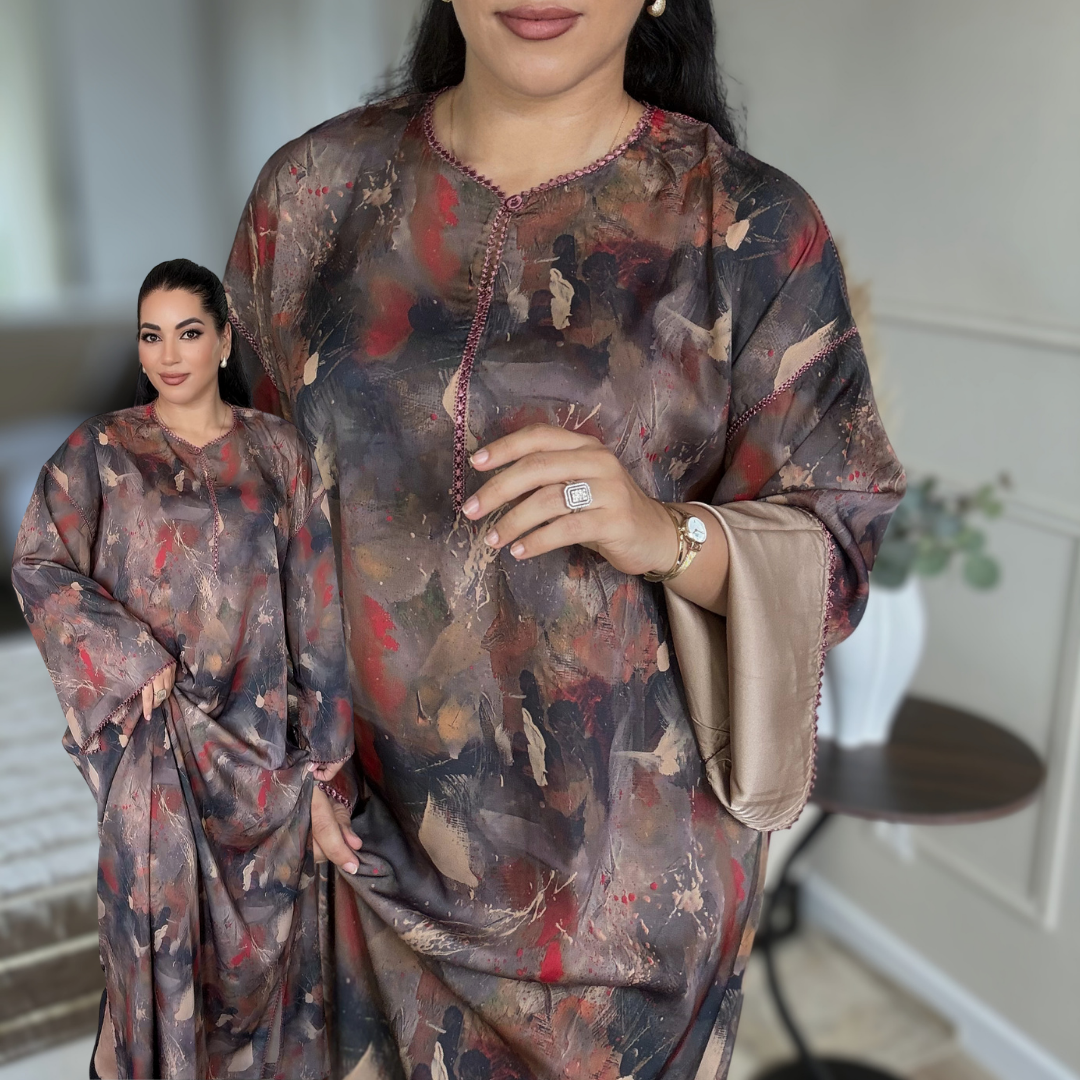 Caftan Makhzani – Randa & Imprimé Artistique