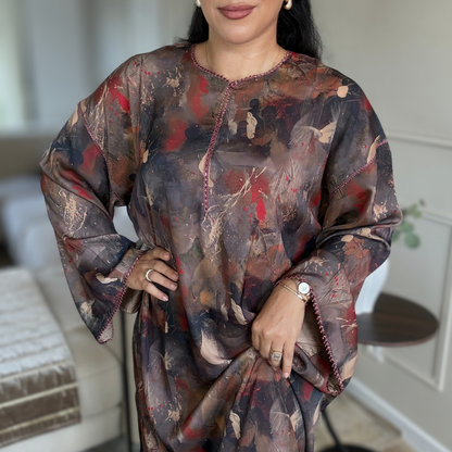 Caftan Makhzani – Randa & Imprimé Artistique