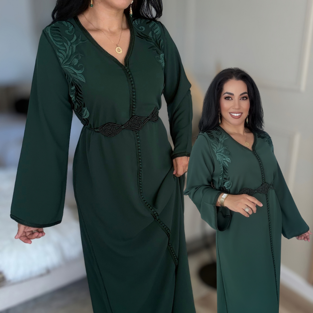 Caftan Crêpe de Soie – Tarz Rbati