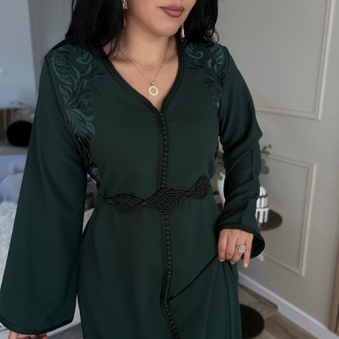 Caftan Crêpe de Soie – Tarz Rbati