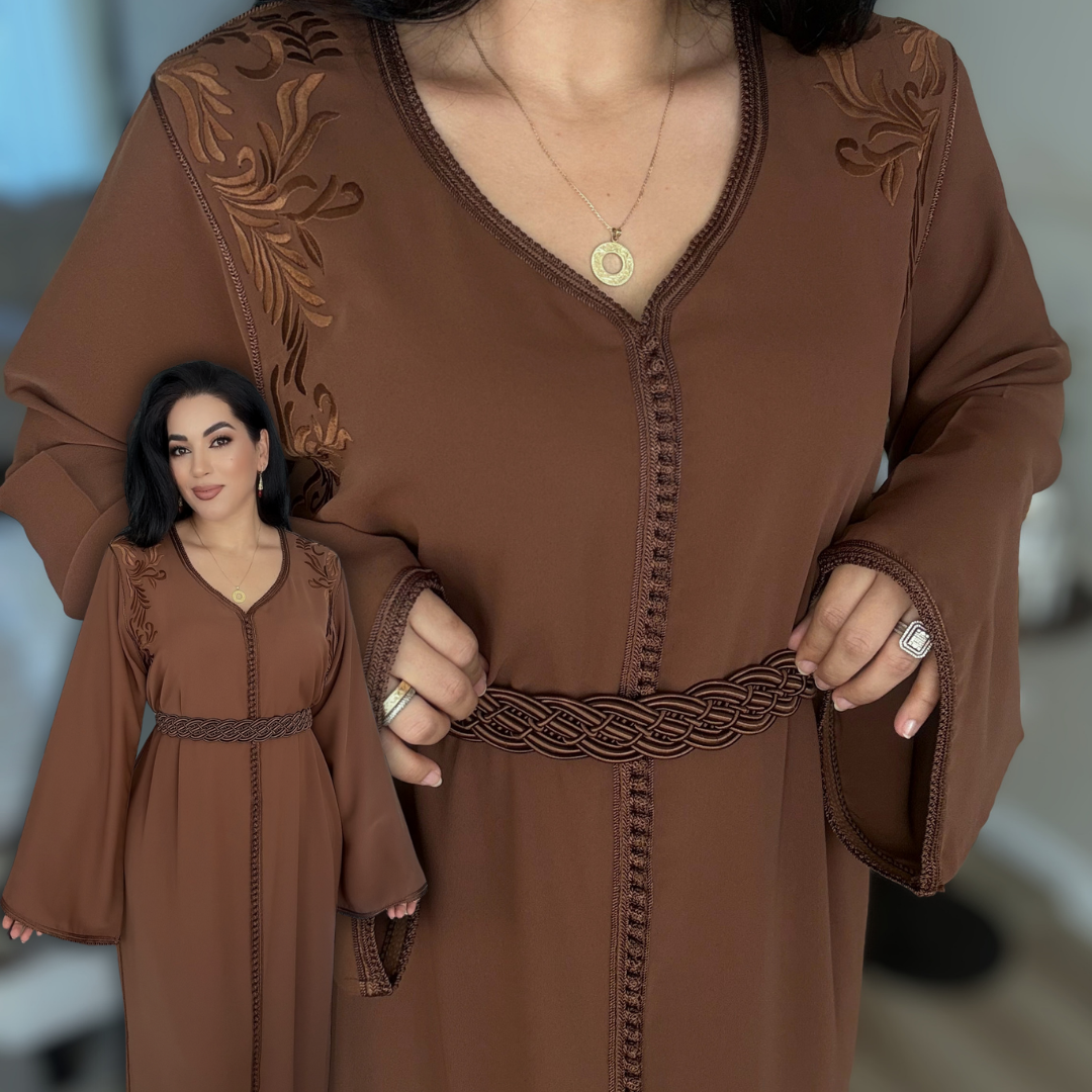 Caftan Crêpe de Soie – Tarz Rbati