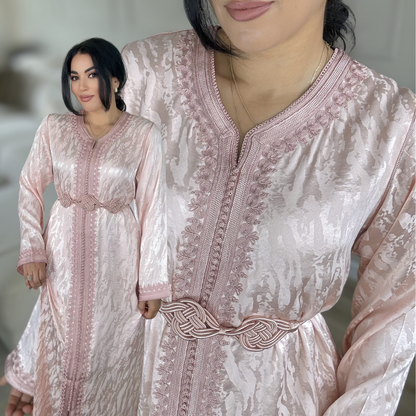 Caftan Kamkha – Zwa9 Lmaalam - Rose