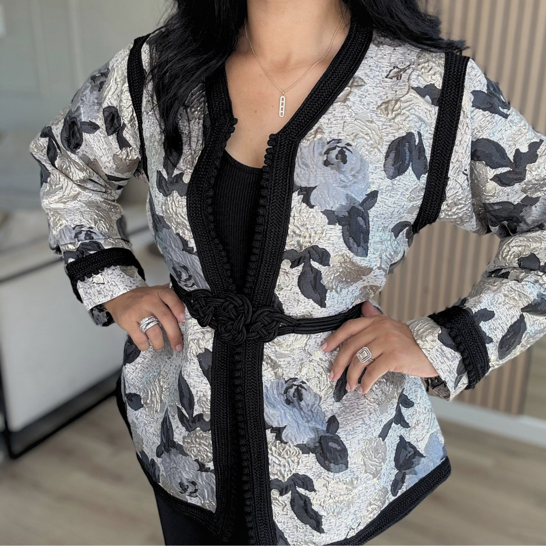 Veste Brocart – L’Art du détail marocain