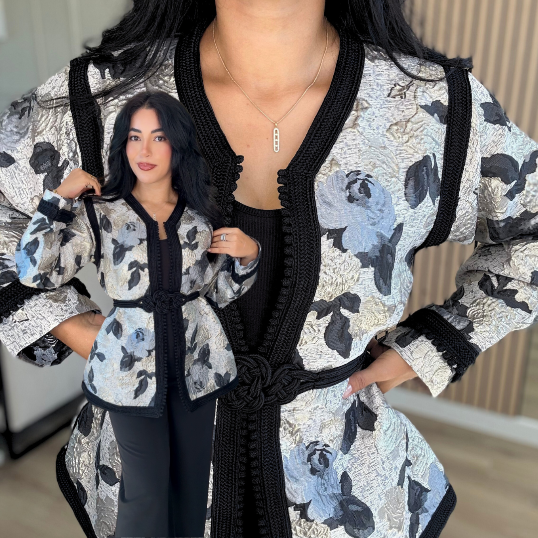 Veste Brocart – L’Art du détail marocain