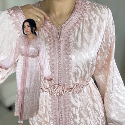 Caftan Kamkha – Zwa9 Lmaalam - Rose