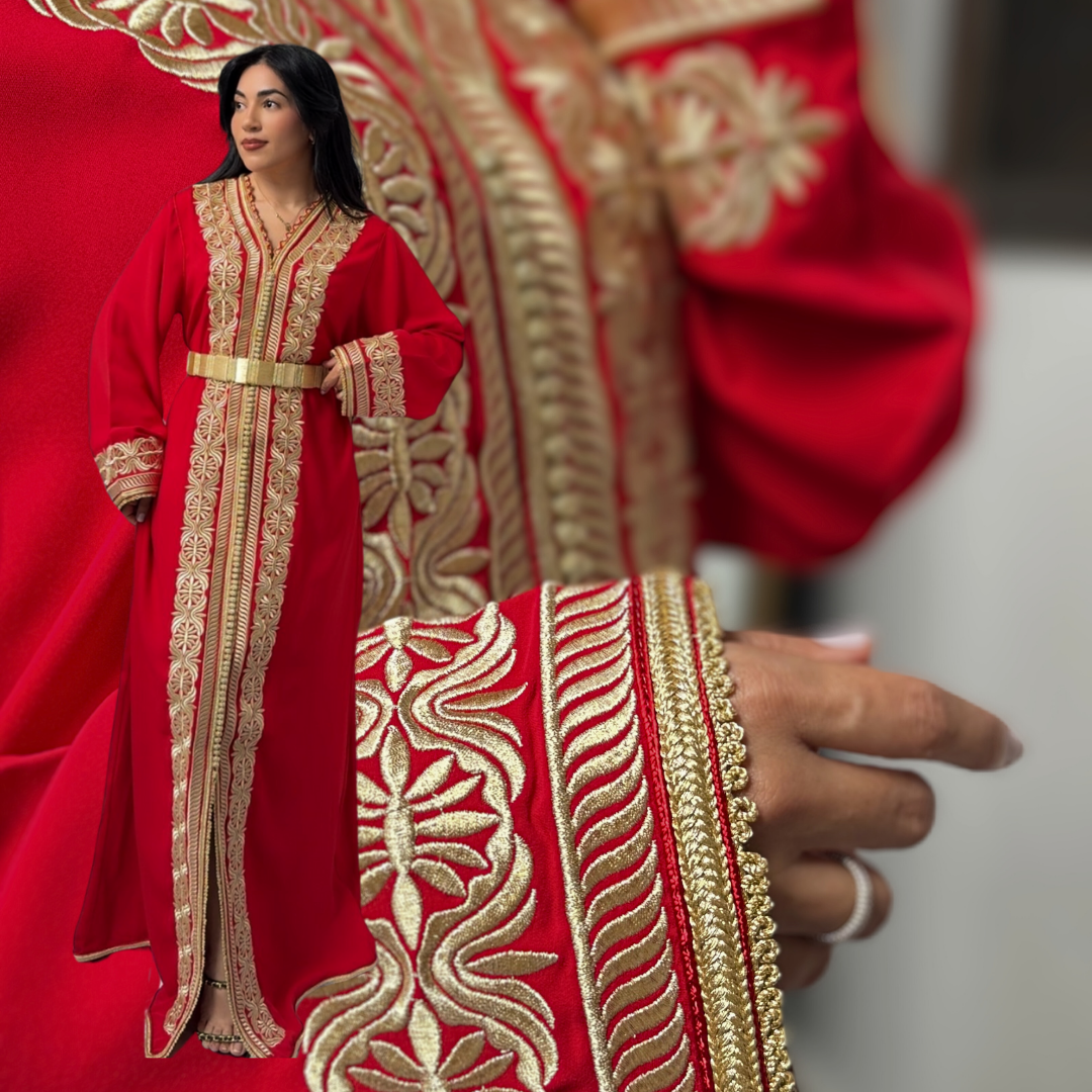 Caftan Skalli Chic – Collection Élégance