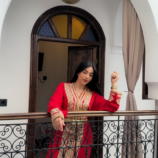 Caftan Skalli Chic – Collection Élégance