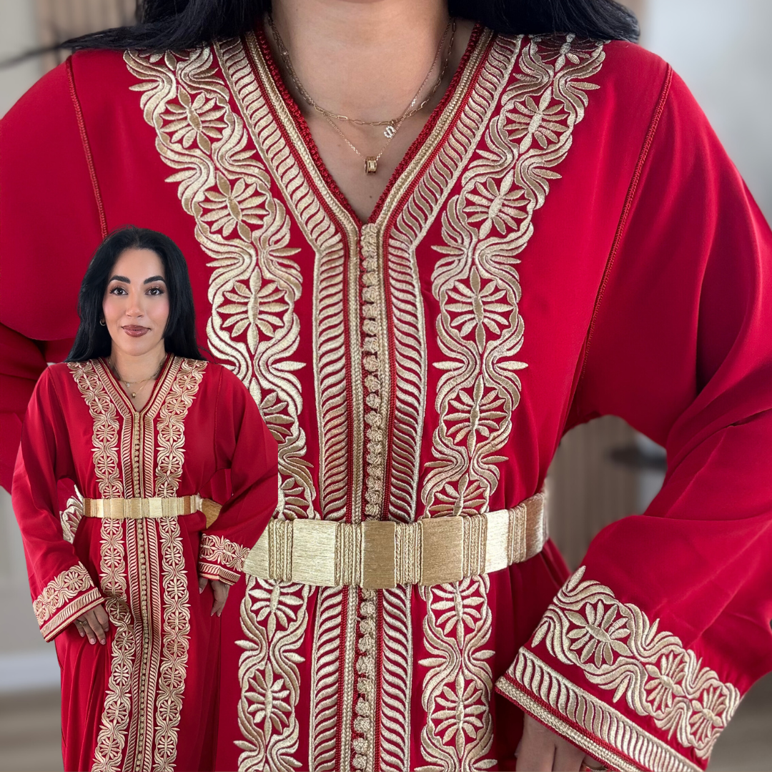 Caftan Skalli Chic – Collection Élégance