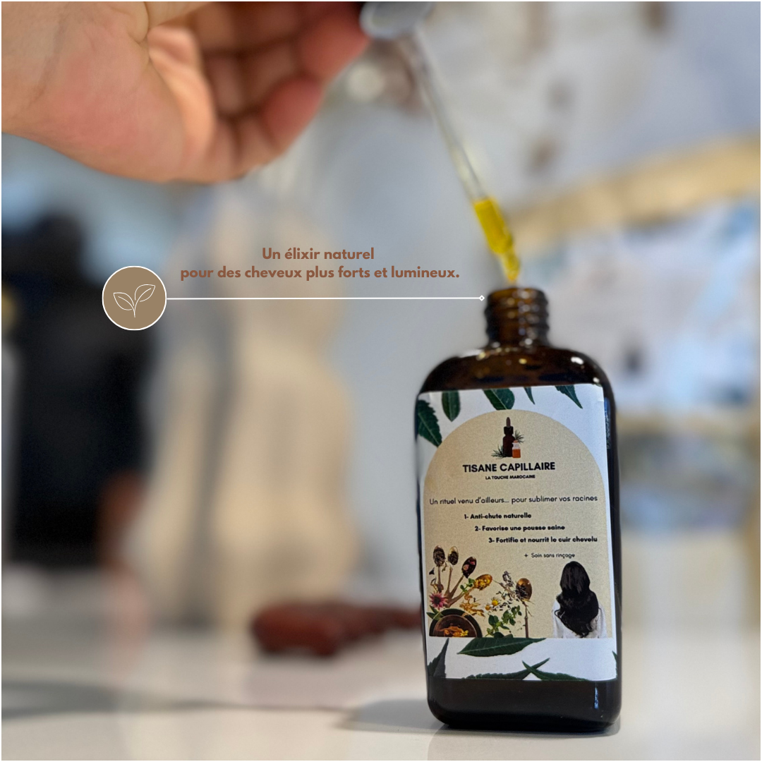 🌿 TISANE CAPILLAIRE – La Touche Marocaine