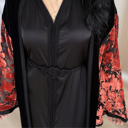 Mejdoul Noir – Ceinture Artisanale