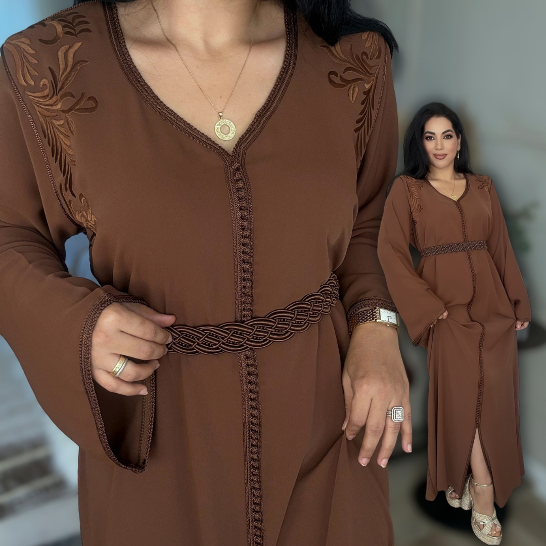 Caftan Crêpe de Soie – Tarz Rbati