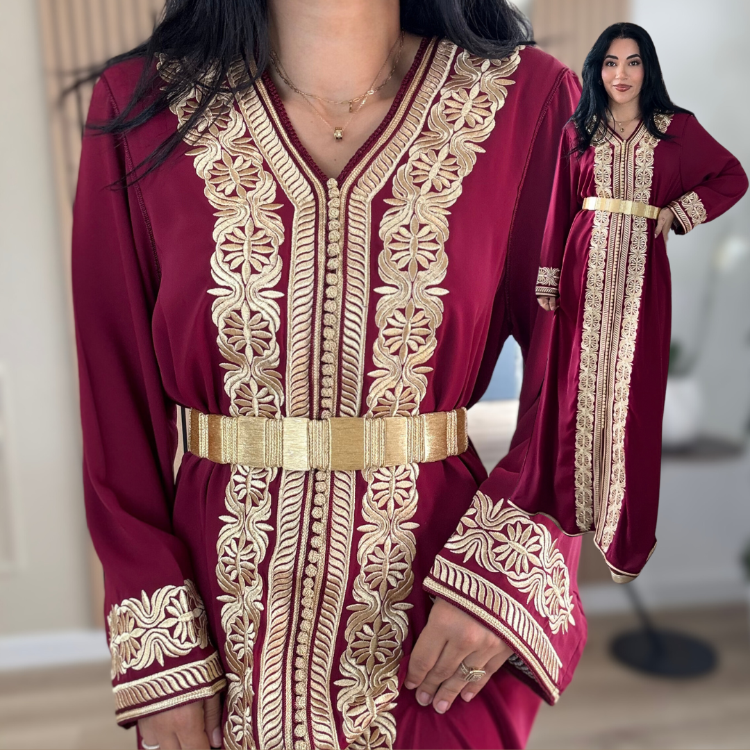 Caftan Skalli Chic – Collection Élégance