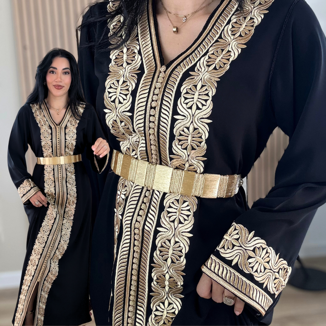 Caftan Skalli Chic – Collection Élégance