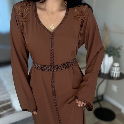 Caftan Crêpe de Soie – Tarz Rbati