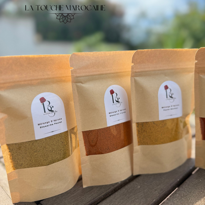 Coffret Découverte - 6 Mélanges d’Épices La Touche Marocaine