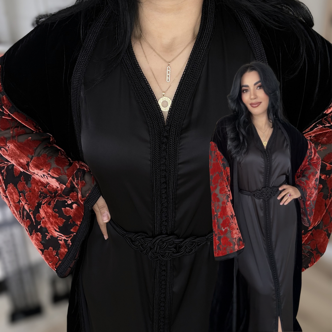 Mejdoul Noir – Ceinture Artisanale