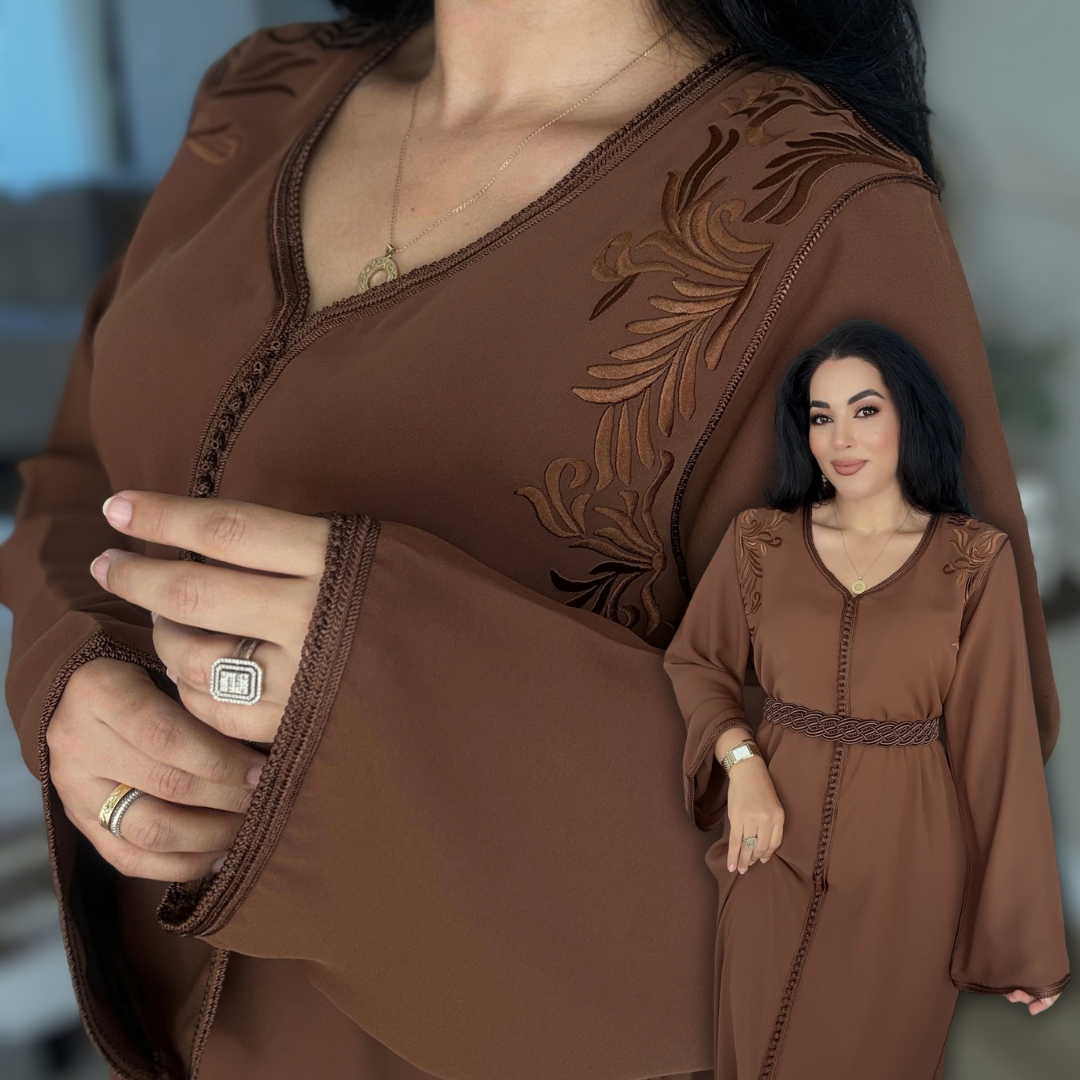 Caftan Crêpe de Soie – Tarz Rbati
