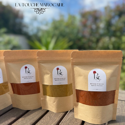 Coffret Découverte - 6 Mélanges d’Épices La Touche Marocaine