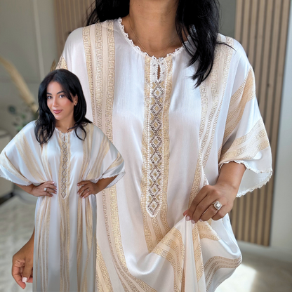 Gandoura Prestige – Randa Strassée à la main