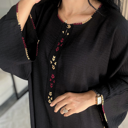 Gandoura Randa Signature – Élégance Beldi en Tissu Linéa