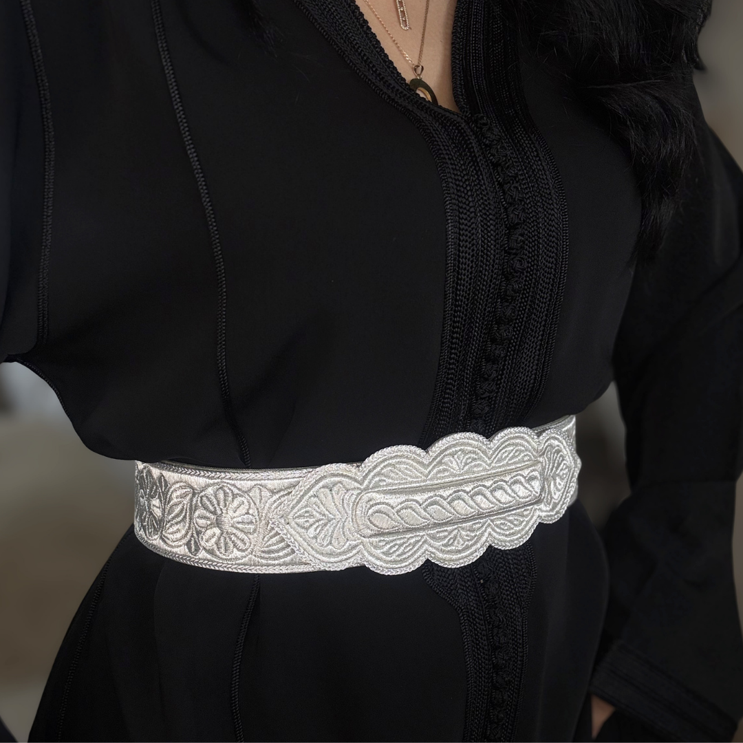 Mdamma / Ceinture Artisanale Fassi - Argenté