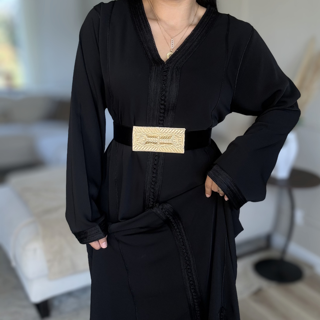 Caftan Minimaliste Chic – Sans Ceinture